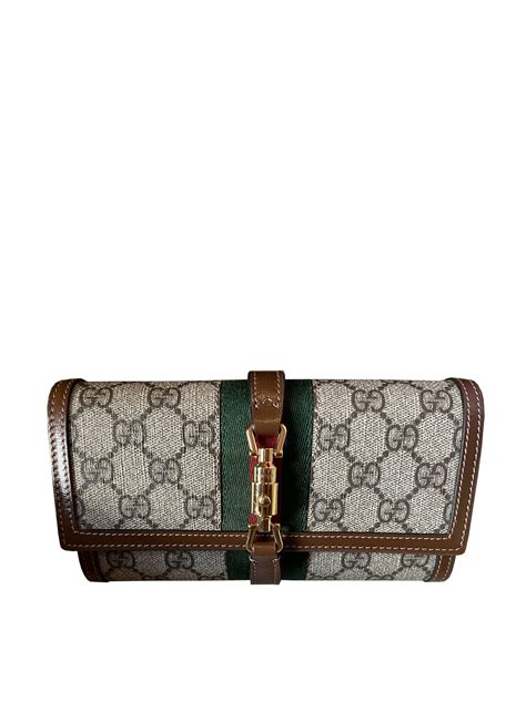 gucci jackie woc|authentic Gucci wallets.